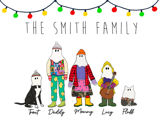 Mummer Family Portrait - Digital Download