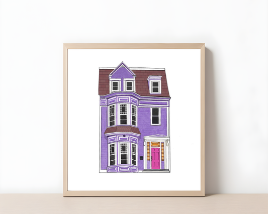 St. John's Row House - Purple